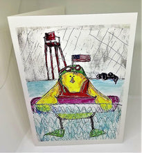 Load image into Gallery viewer, Fourth of July Chick Greeting Card