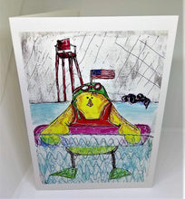 Load image into Gallery viewer, Fourth of July Chick Greeting Card