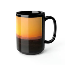 Load image into Gallery viewer, Daniel Gaddis Western Collection Black Mug, 15oz