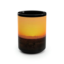 Load image into Gallery viewer, Daniel Gaddis Western Collection Black Mug, 15oz
