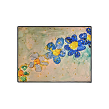 Load image into Gallery viewer, FLYING BLUE FLOWERS Heavy Duty Floor Mat