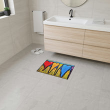 Load image into Gallery viewer, Hearts in a Row Heavy Duty Floor Mat