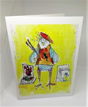 Load image into Gallery viewer, Artist Chick and New Beginnings Just Us Chicks Greeting Card