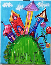 Load image into Gallery viewer, THURSDAY AUGUST 1 Whimsical City Painting Class