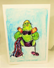 Load image into Gallery viewer, Jeanne and the Bikini Body Greeting Card