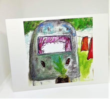 Load image into Gallery viewer, Glamper Camper Greeting Card