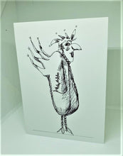 Load image into Gallery viewer, Chicken with a Huge Beak Greeting Card