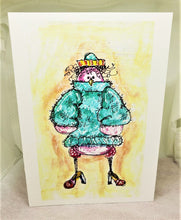 Load image into Gallery viewer, Winter Fashionista Greeting Card