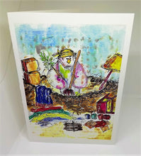 Load image into Gallery viewer, Cleaning the Nest Chick Greeting Card