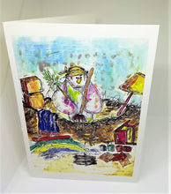 Load image into Gallery viewer, Cleaning the Nest Chick Greeting Card