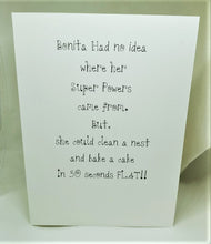 Load image into Gallery viewer, Bonita can CLEAN!! Greeting Card