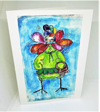 Load image into Gallery viewer, Zelda and Her Bad Hair Day Just Us Chicks Greeting Card