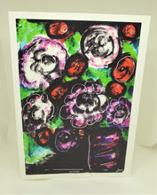 Load image into Gallery viewer, Midnight Flowers Greeting Card