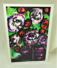 Load image into Gallery viewer, Midnight Flowers Greeting Card