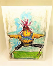 Load image into Gallery viewer, Tina and her Yoga Pants Greeting Card