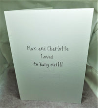 Load image into Gallery viewer, Max and Charlotte Greeting Card
