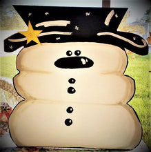 Load image into Gallery viewer, THURSDAY NOVEMBER 21 SNOWMAN Front Door Art PAINTING CLASS