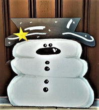 Load image into Gallery viewer, THURSDAY NOVEMBER 21 SNOWMAN Front Door Art PAINTING CLASS