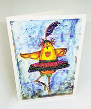 Load image into Gallery viewer, Zazoo and Air Ballet Just Us Chicks Greeting Card