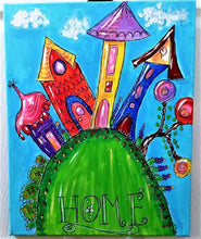 Load image into Gallery viewer, THURSDAY AUGUST 1 Whimsical City Painting Class
