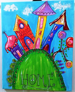 THURSDAY AUGUST 1 Whimsical City Painting Class