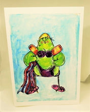 Load image into Gallery viewer, Jeanne and the Bikini Body Greeting Card
