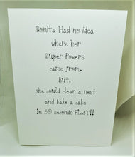 Load image into Gallery viewer, Bonita can CLEAN!! Greeting Card
