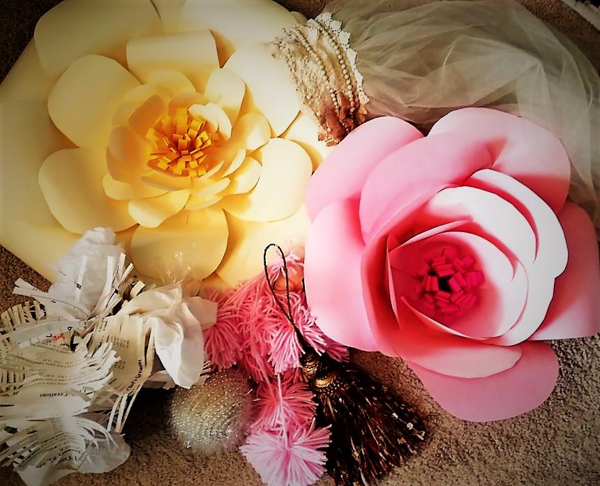 WEDNESDAY JULY 31 BRIDAL WORKSHOP - GIANT PAPER FLOWERS – Amy Dee Lake  Creations