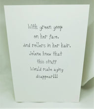 Load image into Gallery viewer, Green Goop Aging Cure Greeting Card
