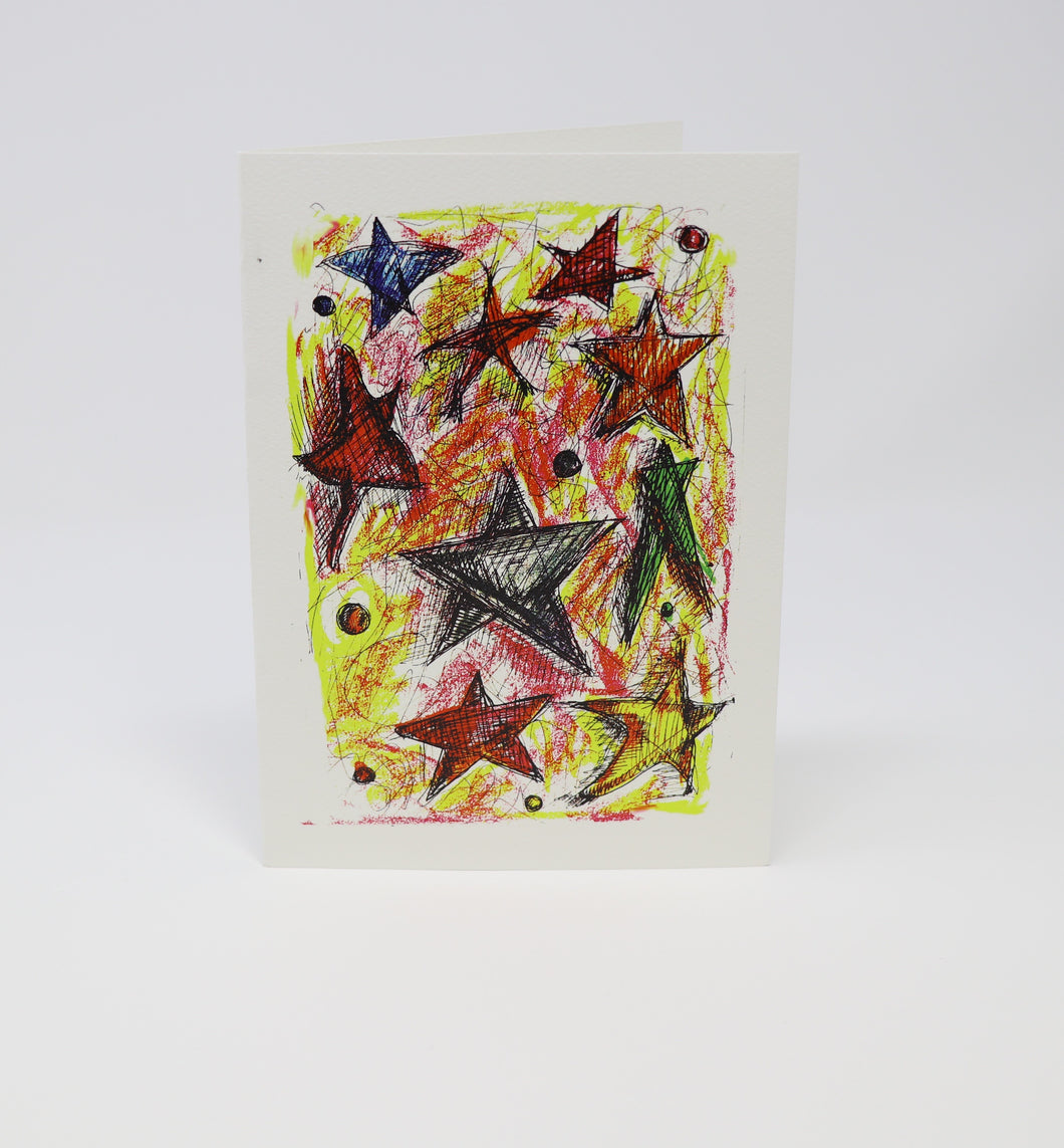 Starry Starry Stars Greeting Card