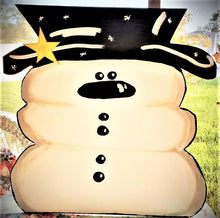 Load image into Gallery viewer, THURSDAY NOVEMBER 21 SNOWMAN Front Door Art PAINTING CLASS
