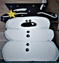 Load image into Gallery viewer, THURSDAY NOVEMBER 21 SNOWMAN Front Door Art PAINTING CLASS
